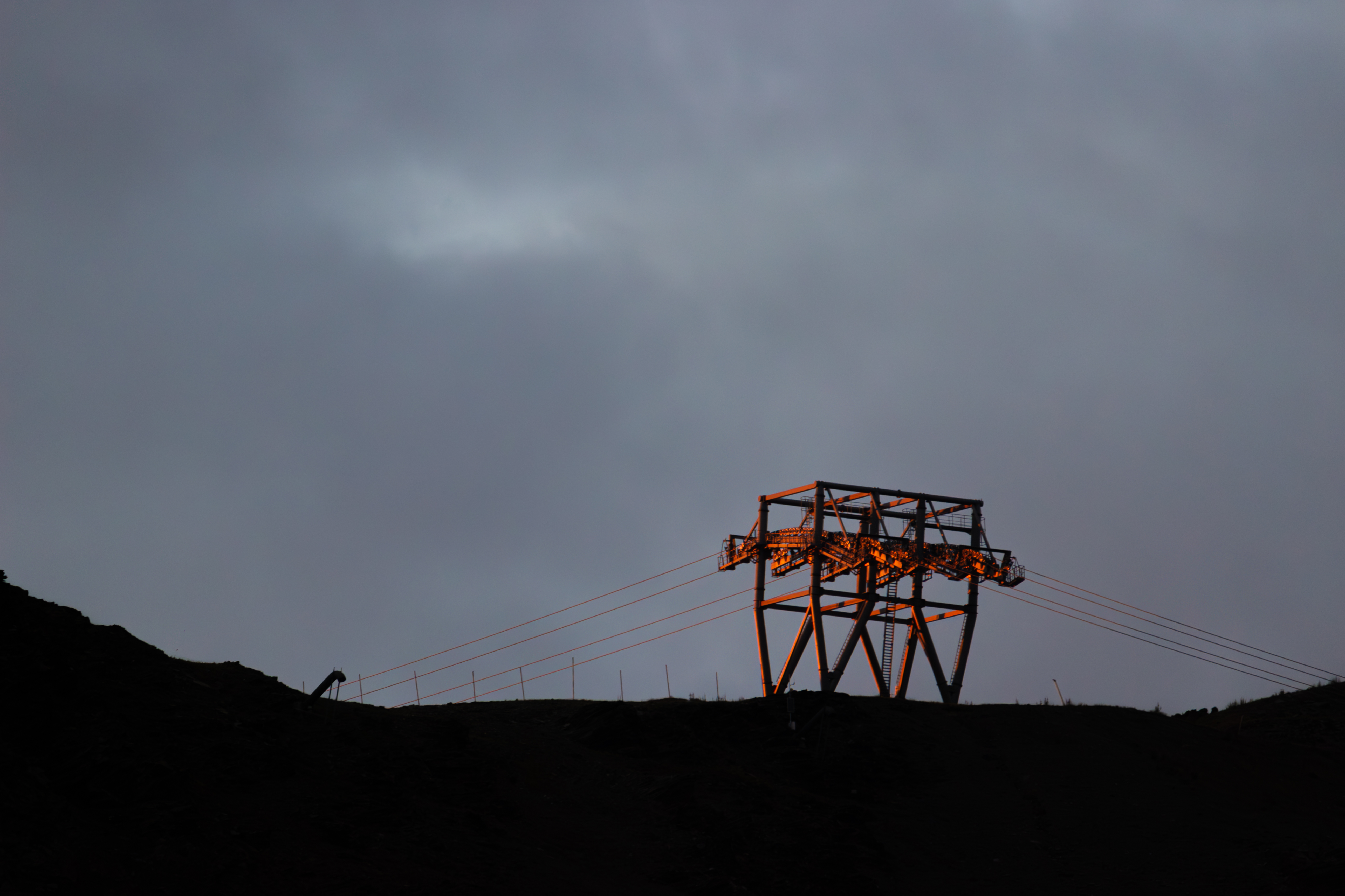Pylône à Val Thorens