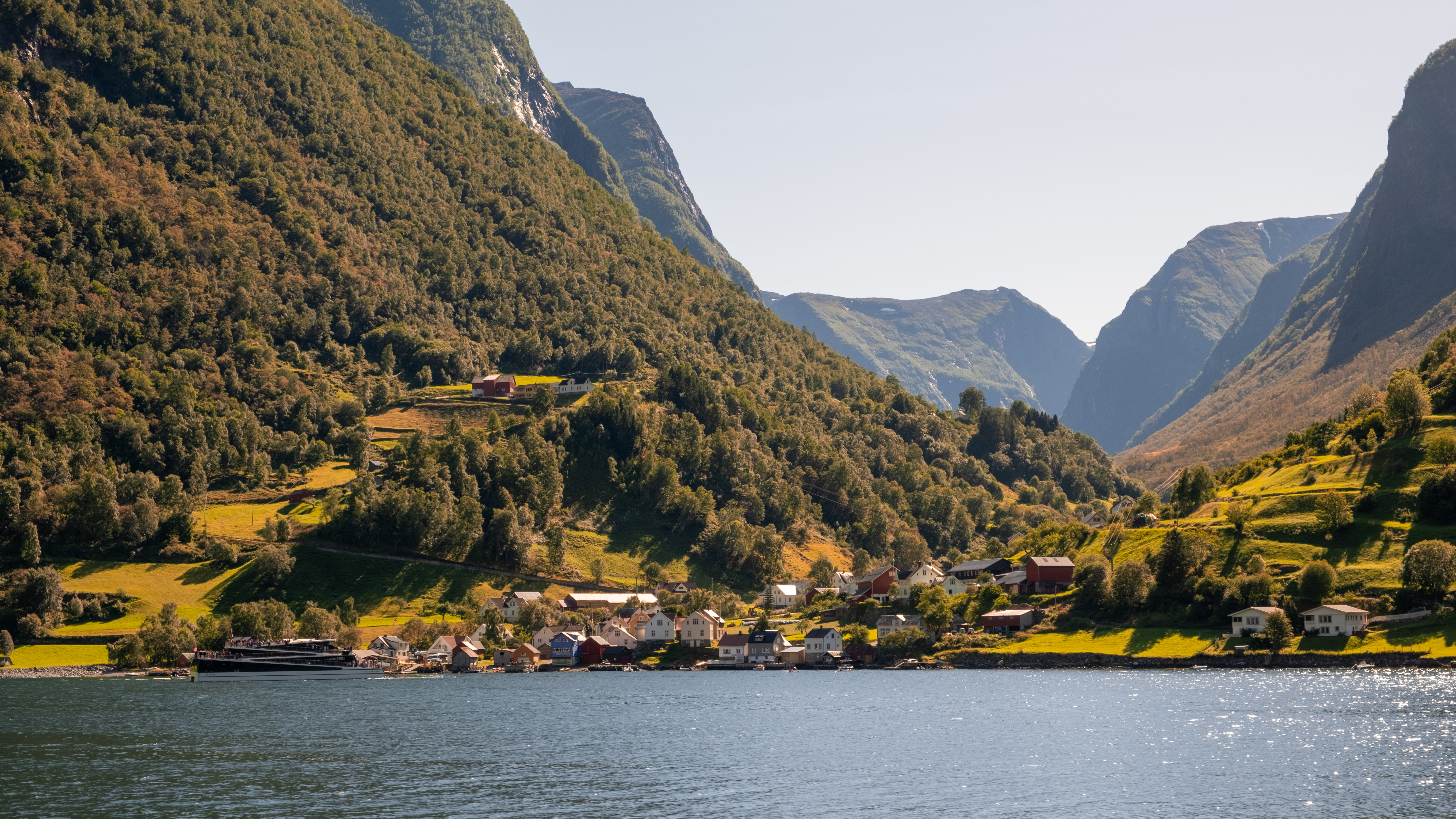 Sur le ferry entre Flåm et Ballestrand